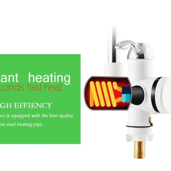 Llave Agua Caliente Eléctrico Para Ducha - Imagen 2
