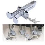 Traba Pedal + Candado + Llaves Seguridad Auto Robo