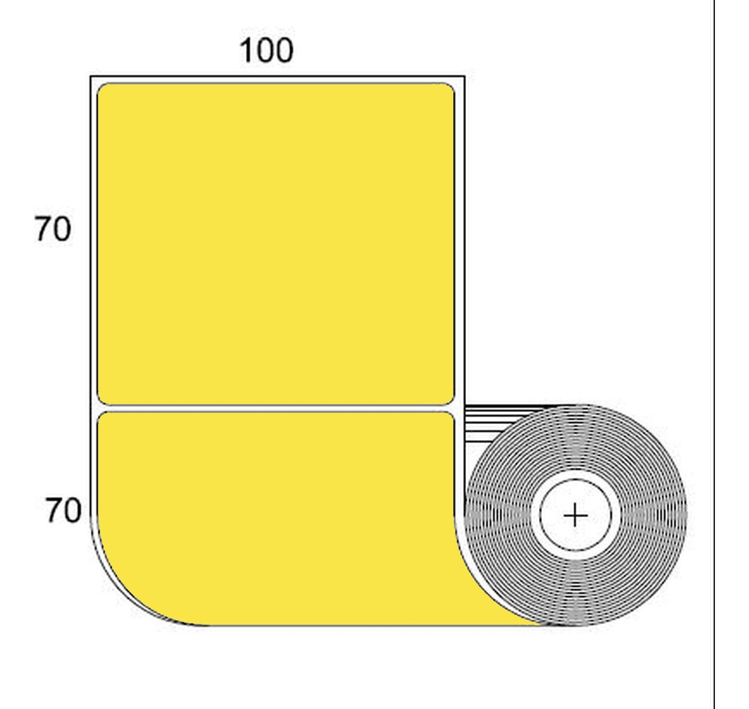 Etiqueta Termica Colores Autoadhesiva 70x100 / Ventasmacul - Imagen 2