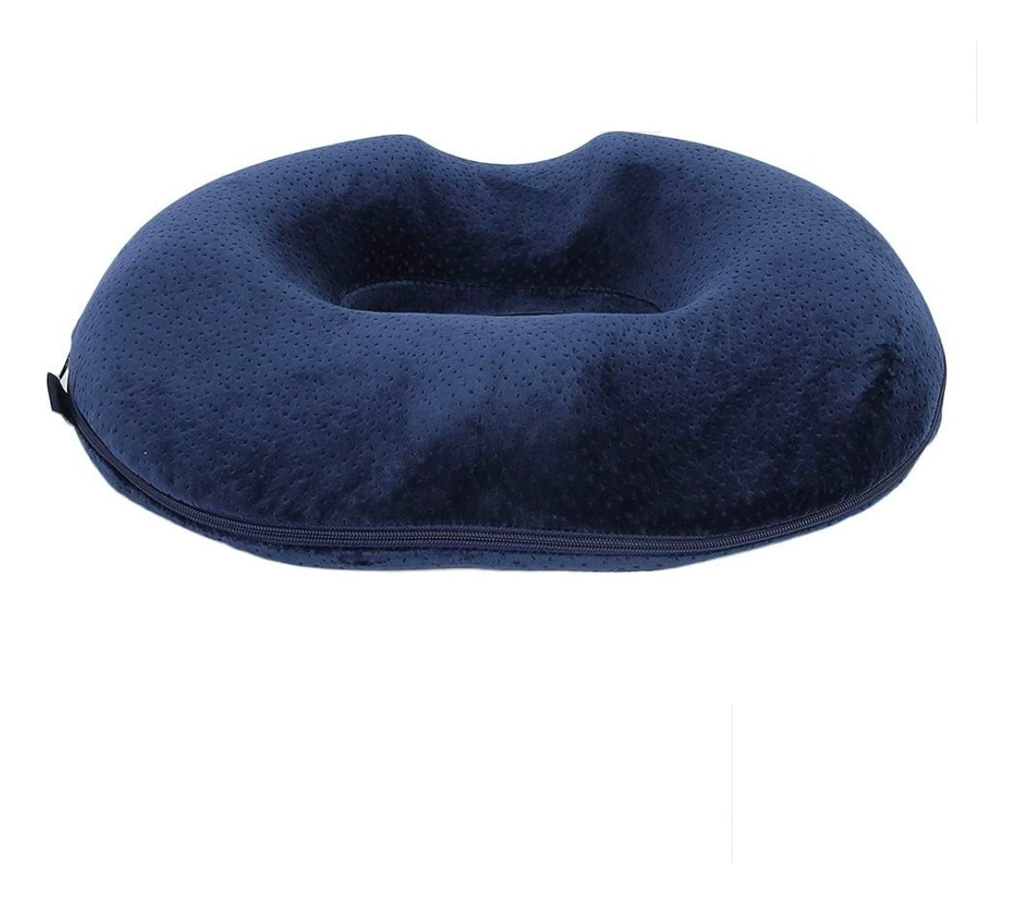 Cojin Ortopedico Picaron Antiescaras Memoria Funda Azul - Imagen 10
