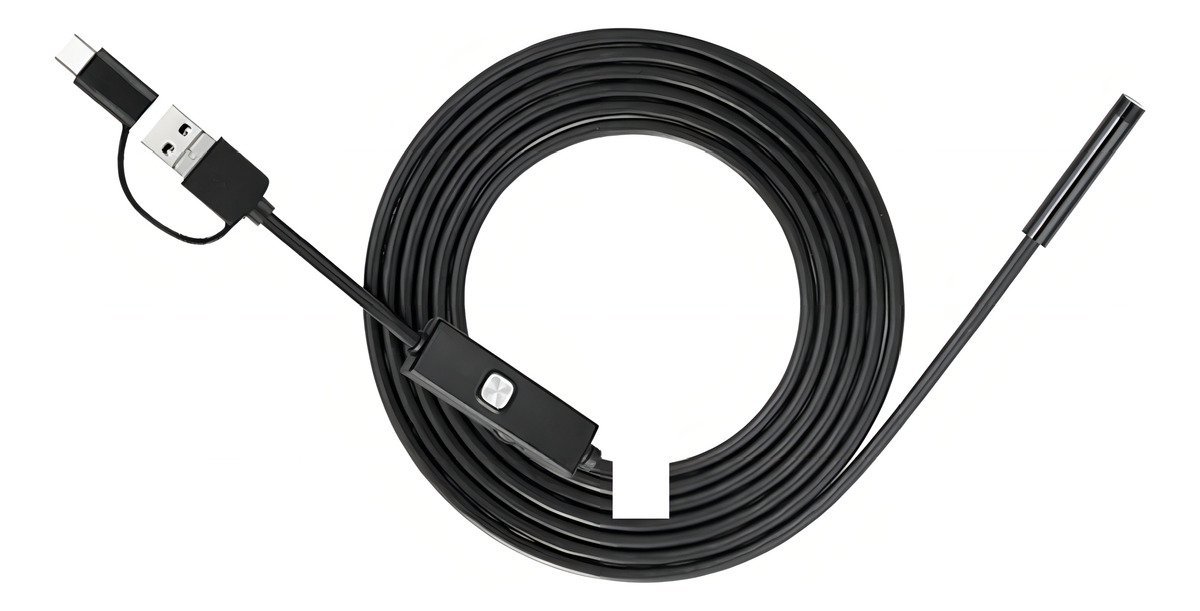 Mini Camara Endoscopica Android/win/mac Inspección 5mt Usb Color Negro - Imagen 7