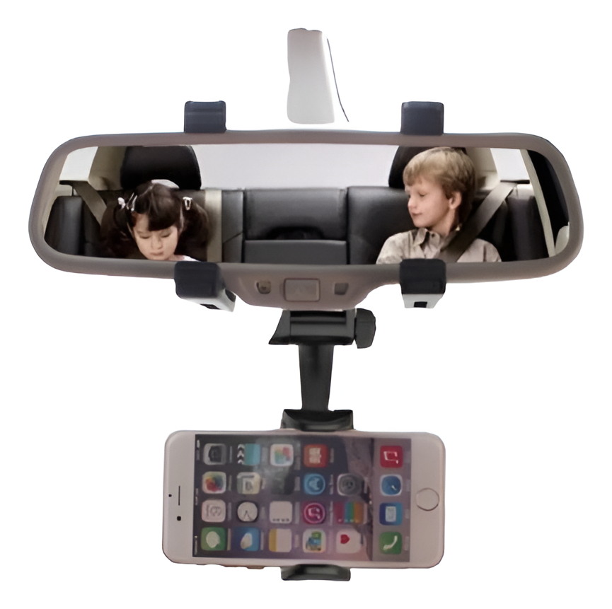 Soporte Celular Auto Porta Celular Auto Retrovisor - Imagen 7