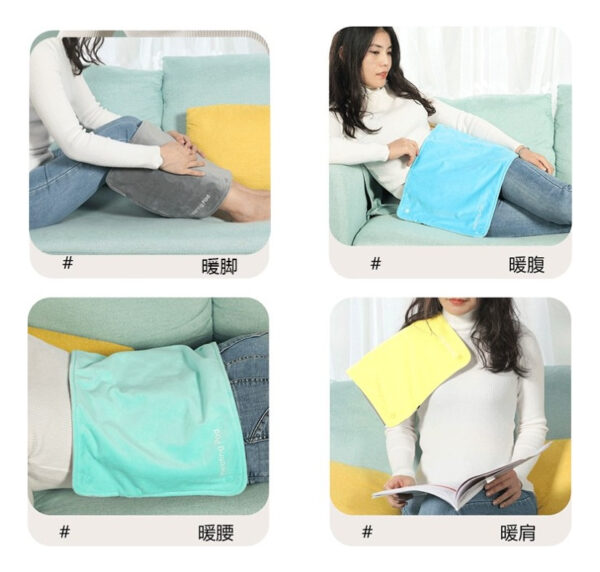 Calienta Cama Almohadilla Calienta Cuerpo Conexion Via Usb - Imagen 2