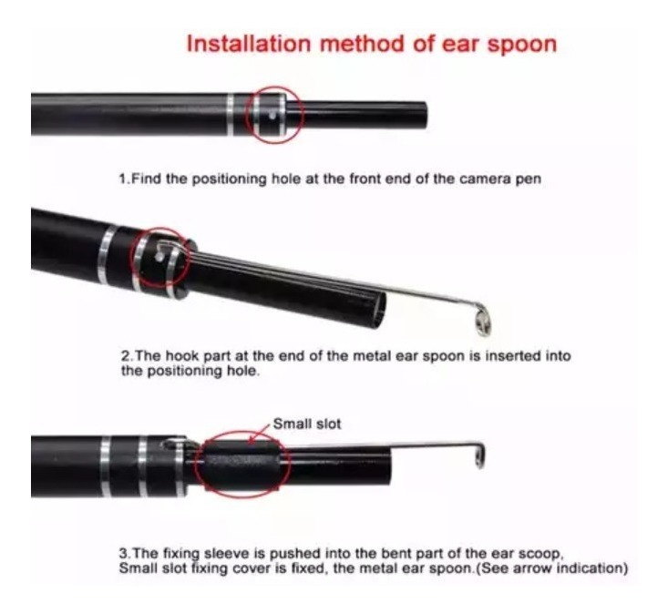 Removedor De Cera Para Oídos Endoscopio - Imagen 7