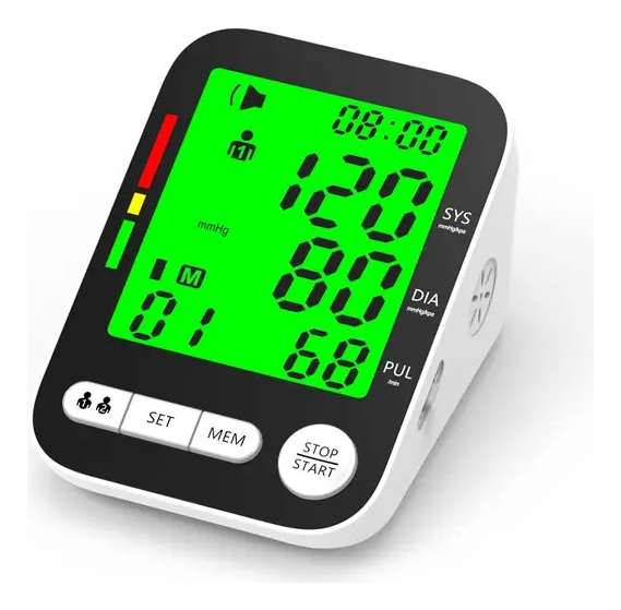 Toma Presion Digital Brazo Recargable Con Voz En Español - Imagen 8