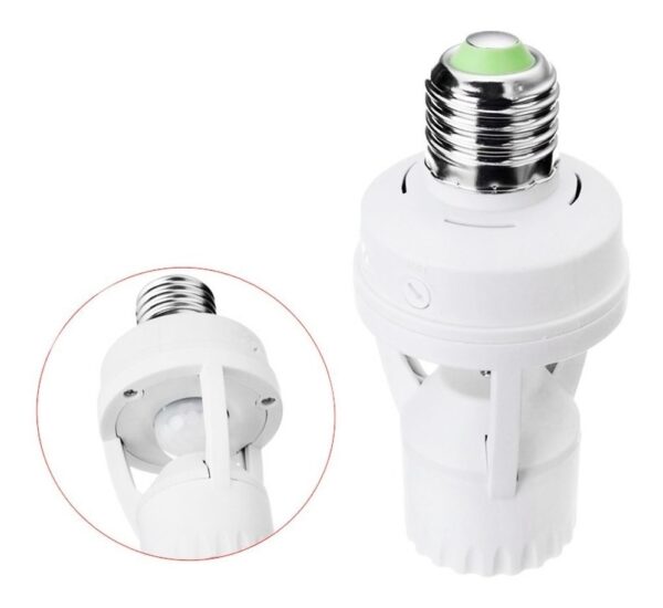 Sensor De Movimiento Soquete E27 / Economico / Versatil - Imagen 3