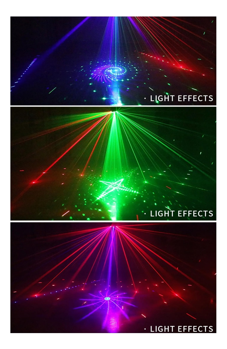 Luz Laser Dj Fiestas De 6 Ojos / Ventasmacul - Imagen 4