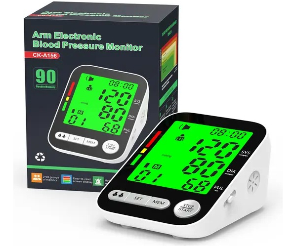 Toma Presion Digital Brazo Recargable Con Voz En Español