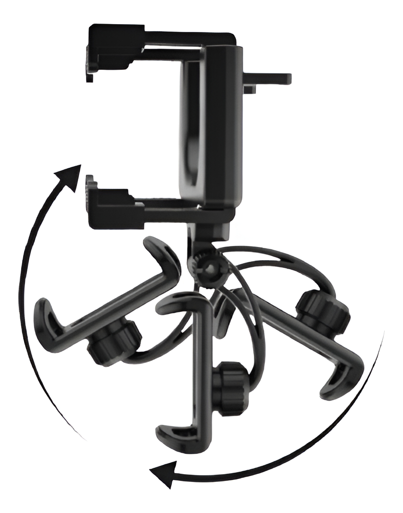 Soporte Celular Auto Porta Celular Auto Retrovisor - Imagen 6