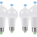 Ampolleta Con Sensor De Movimiento 15w / 6 Unidades