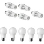 Sensor De Movimiento Soquete E27 Incluye Ampolletas Led 12w