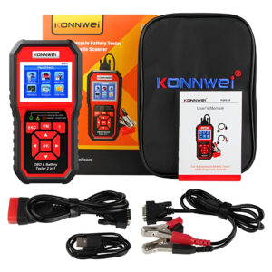 Escaner Automotriz Konnwei Kw870 Obd2 Con Probador Baterias