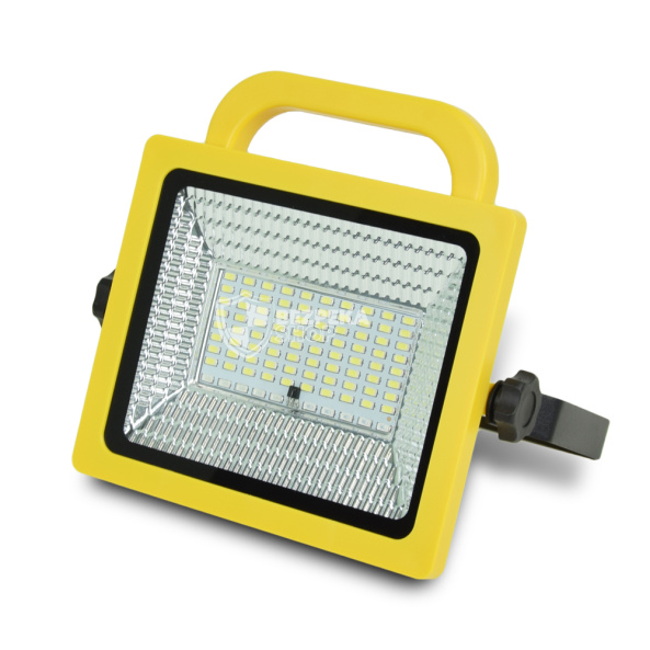 Foco Reflector Portatil Con Baliza Led De 40w Recargable - Imagen 3