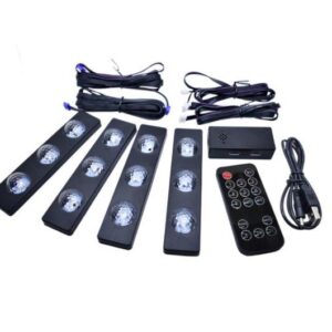 Luz Automovil Rgb / Incluye Control / Ventasmacul