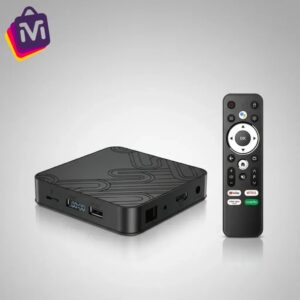 Tv Box Android Tv 4 Gb Ram / Alta Definicion / Discado Voz Negro De Voz